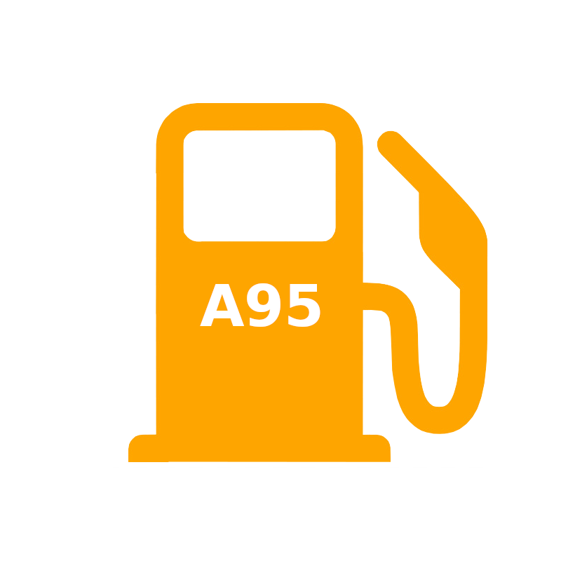 Бензин А-95 (Євро 5), АЗС ГАЗТЕКСОЛЮШИНЗ, картка